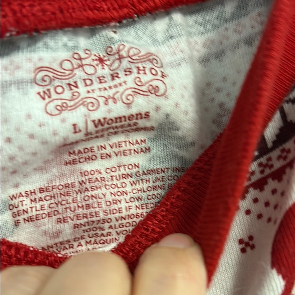 Wondershop by Target Red, Black, and White Bear Print Pajamas. - Picture 9 of 13
